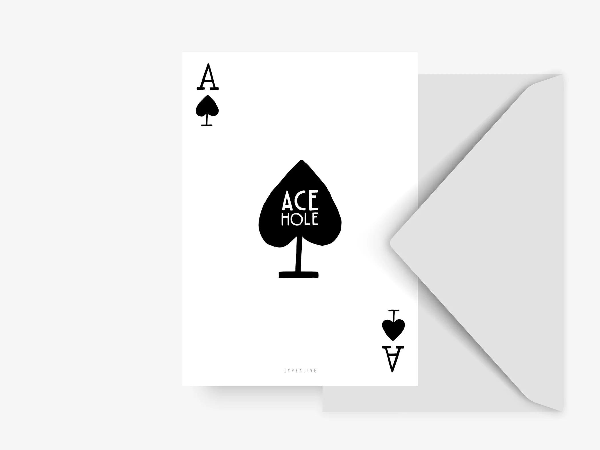 Postkarte Ace Hole