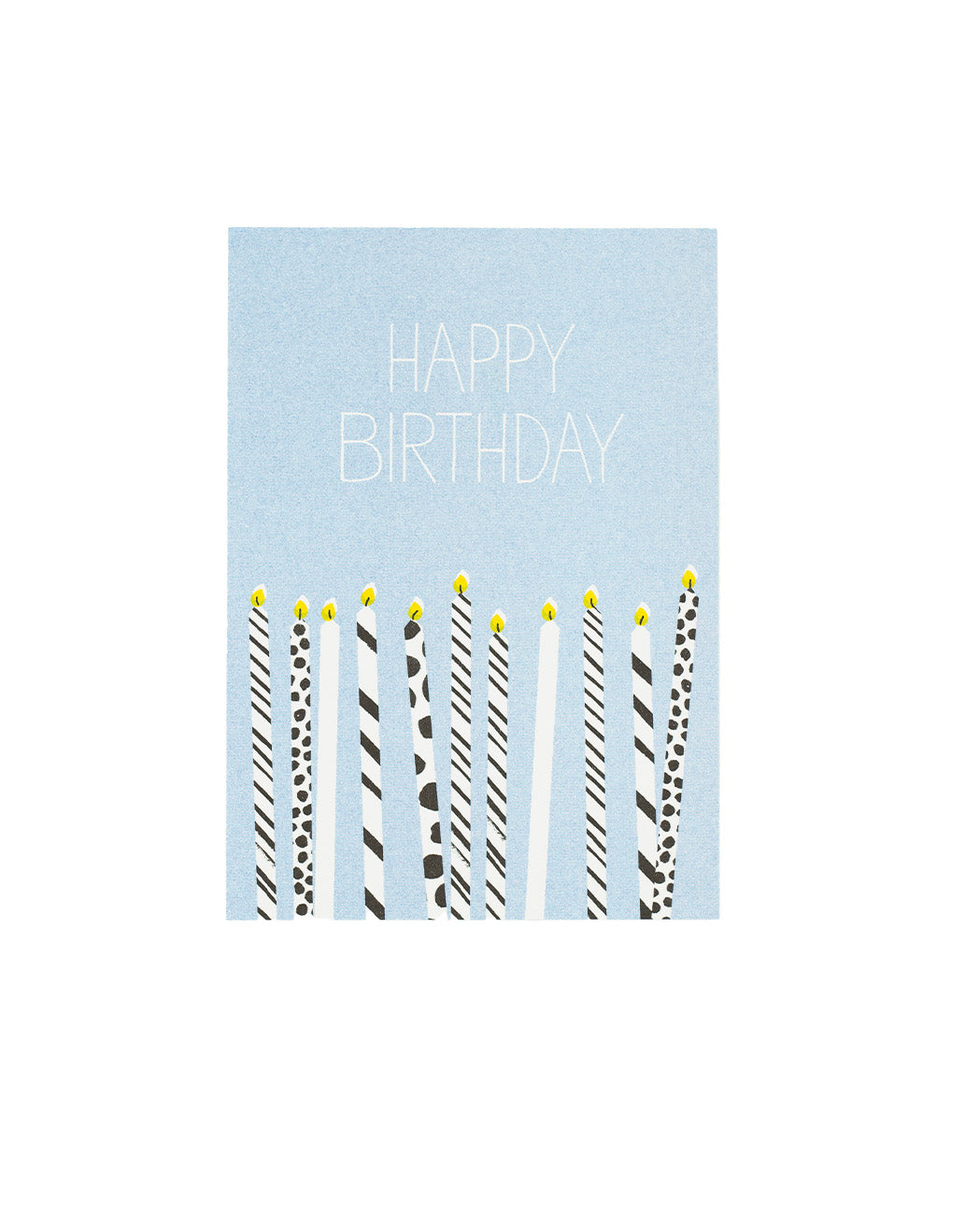 Postkarte HAPPY BLAU