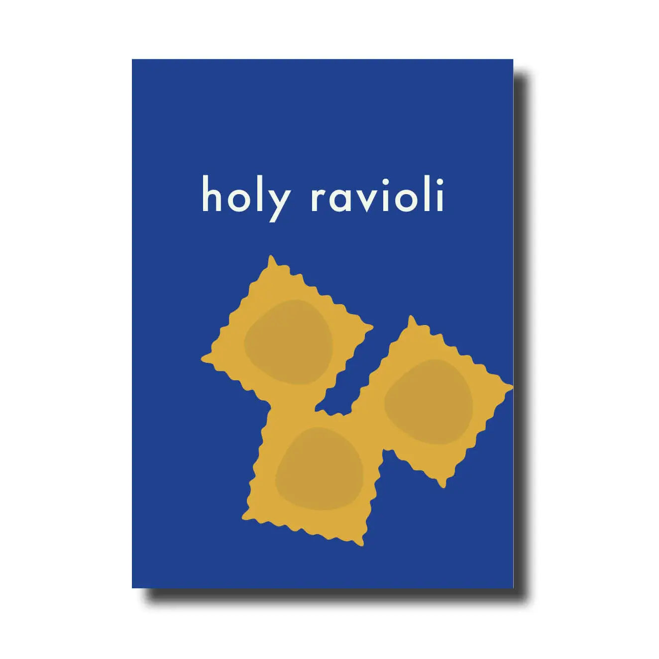 Postkarte holy ravioli