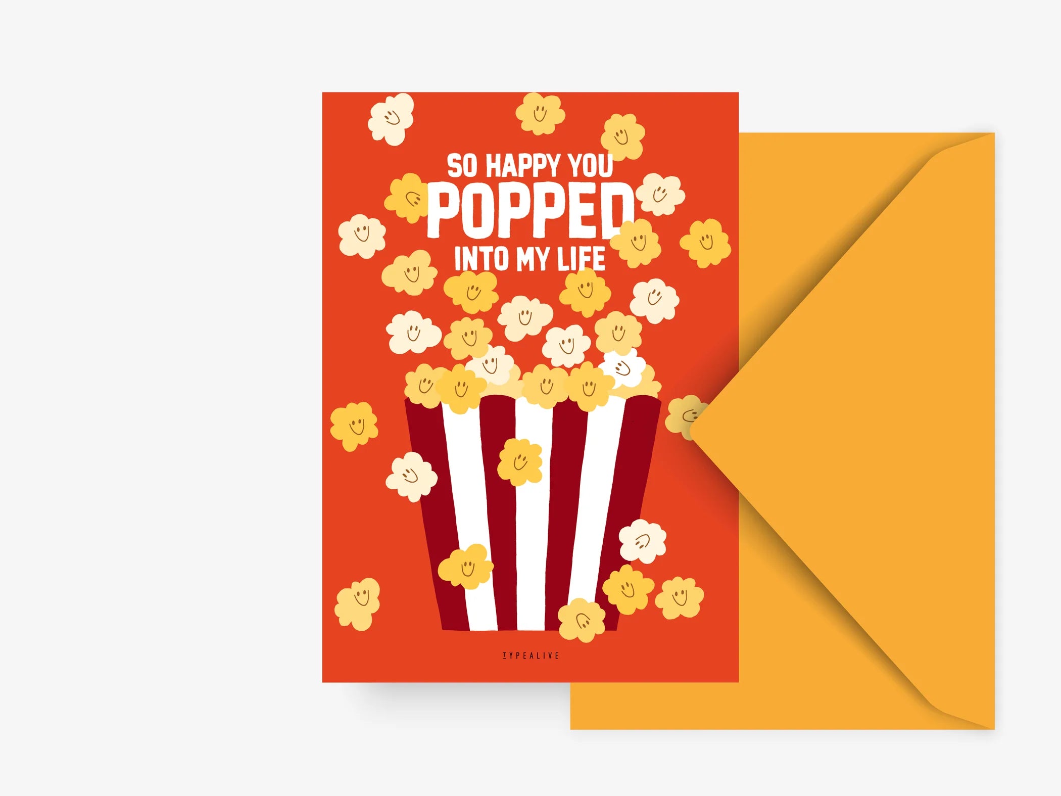 Postkarte Popped