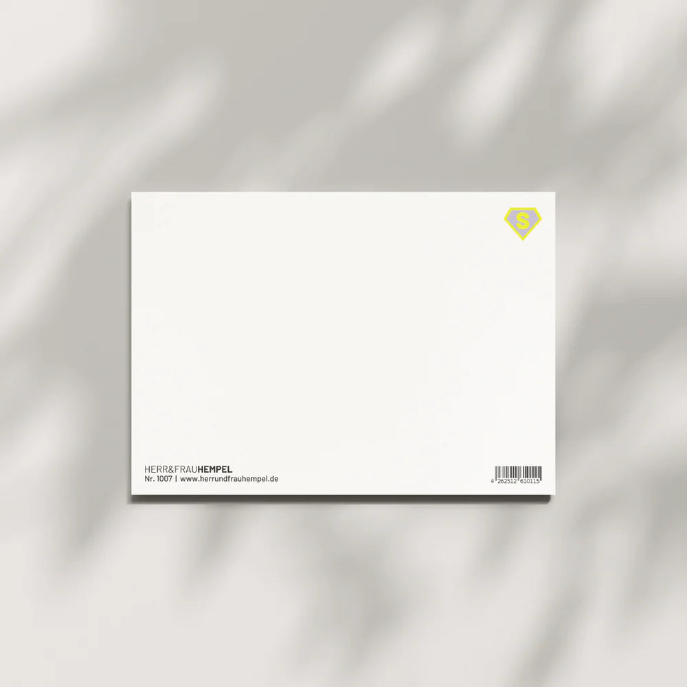 Postkarte SUPERSCHWESTER