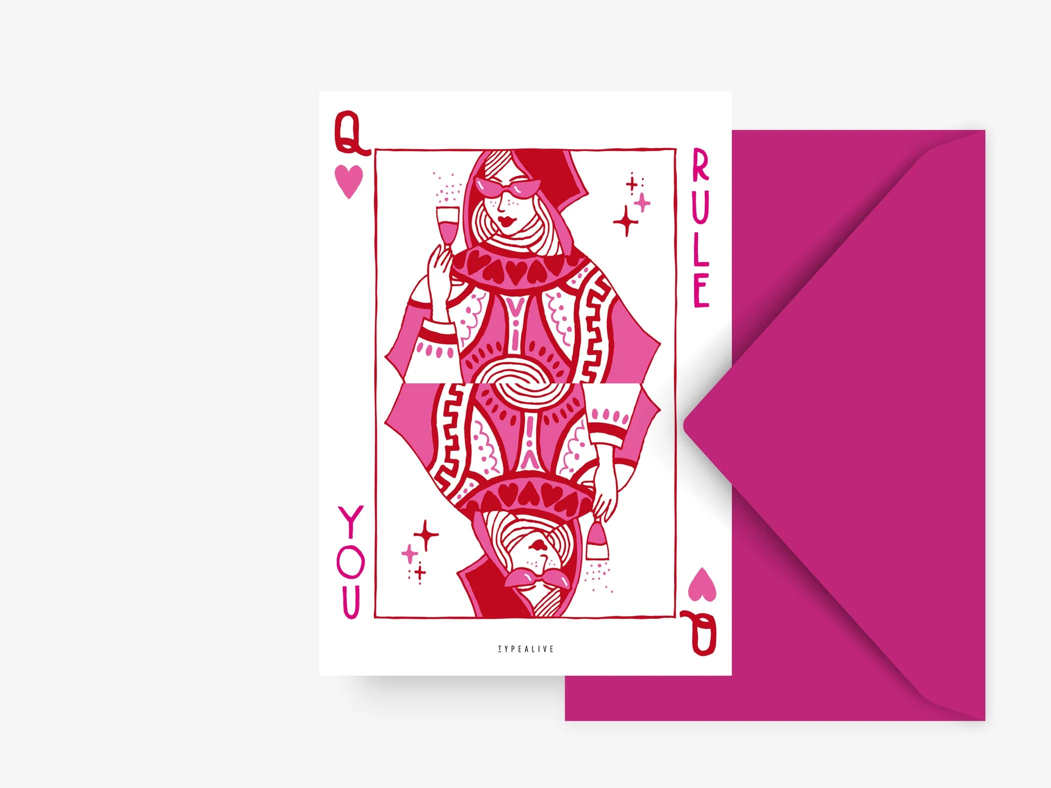 Postkarte You Rule