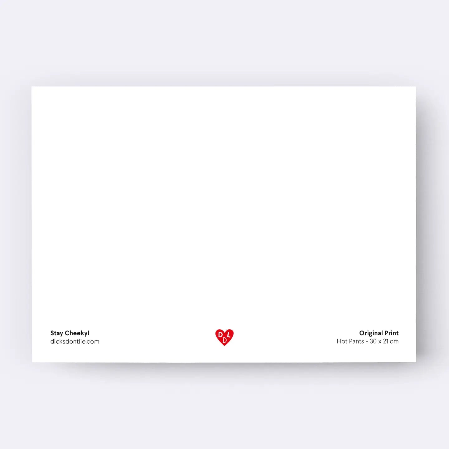 Postkarte PENISSCHATTEN