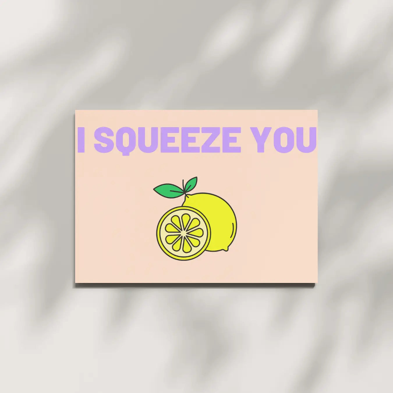 Postkarte I SQUEEZE YOU