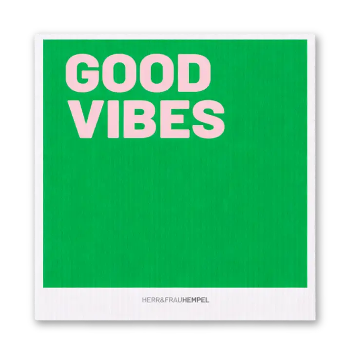 Schwammtuch - Good Vibes