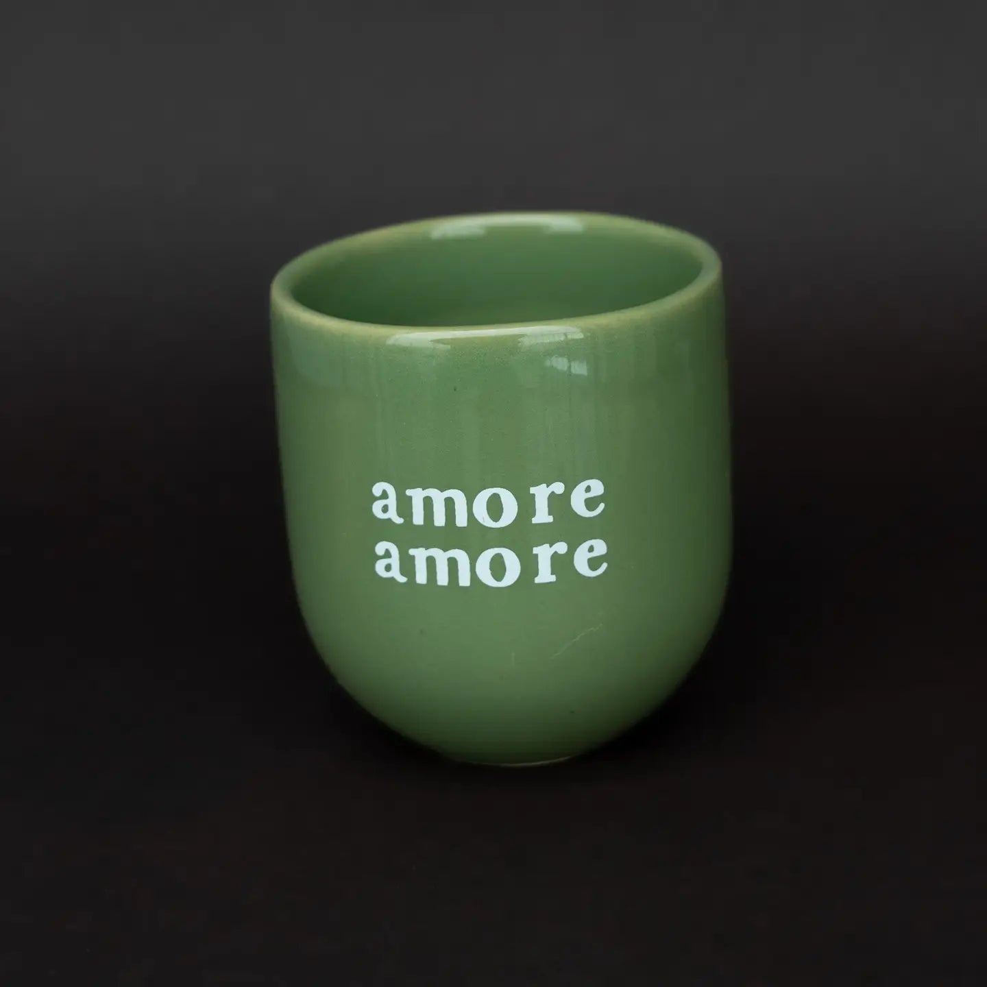 Tasse - Amore Amore grün