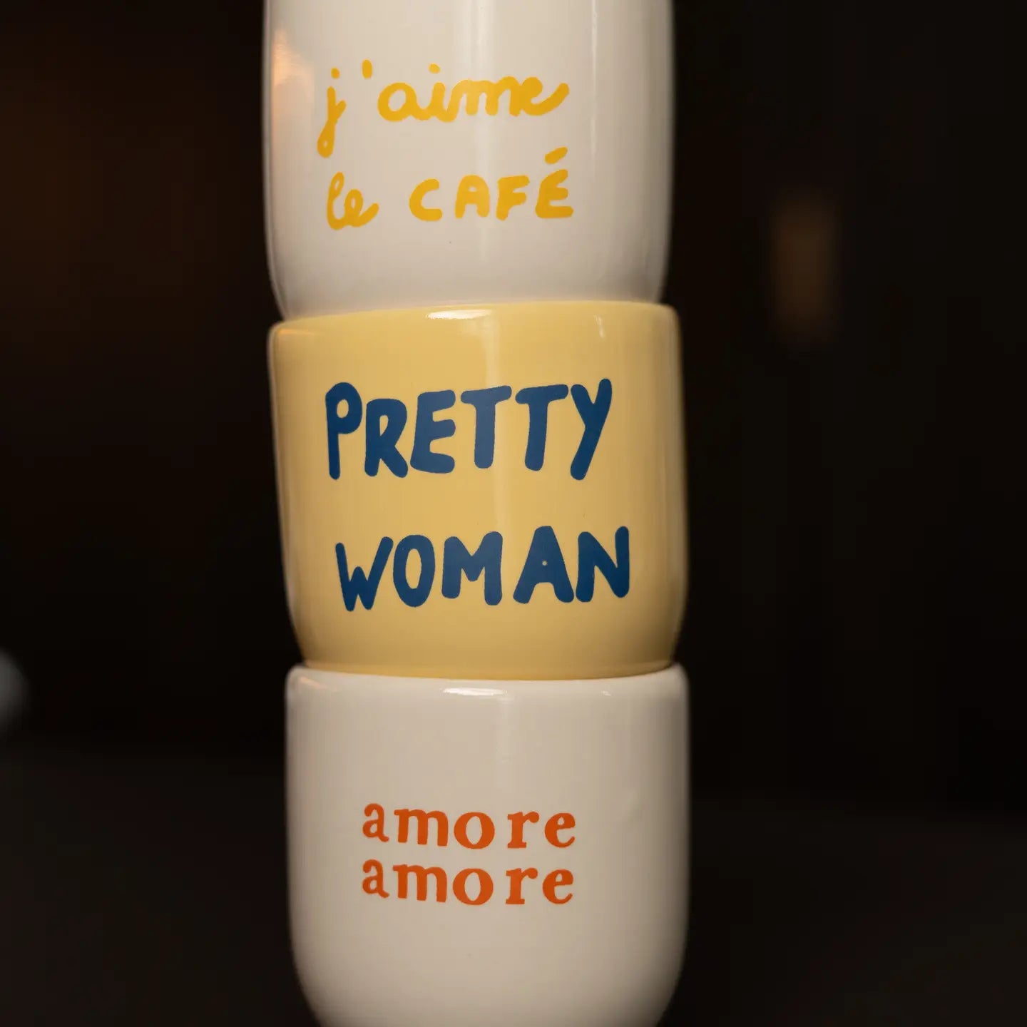 Tasse - Amore Amore weiß