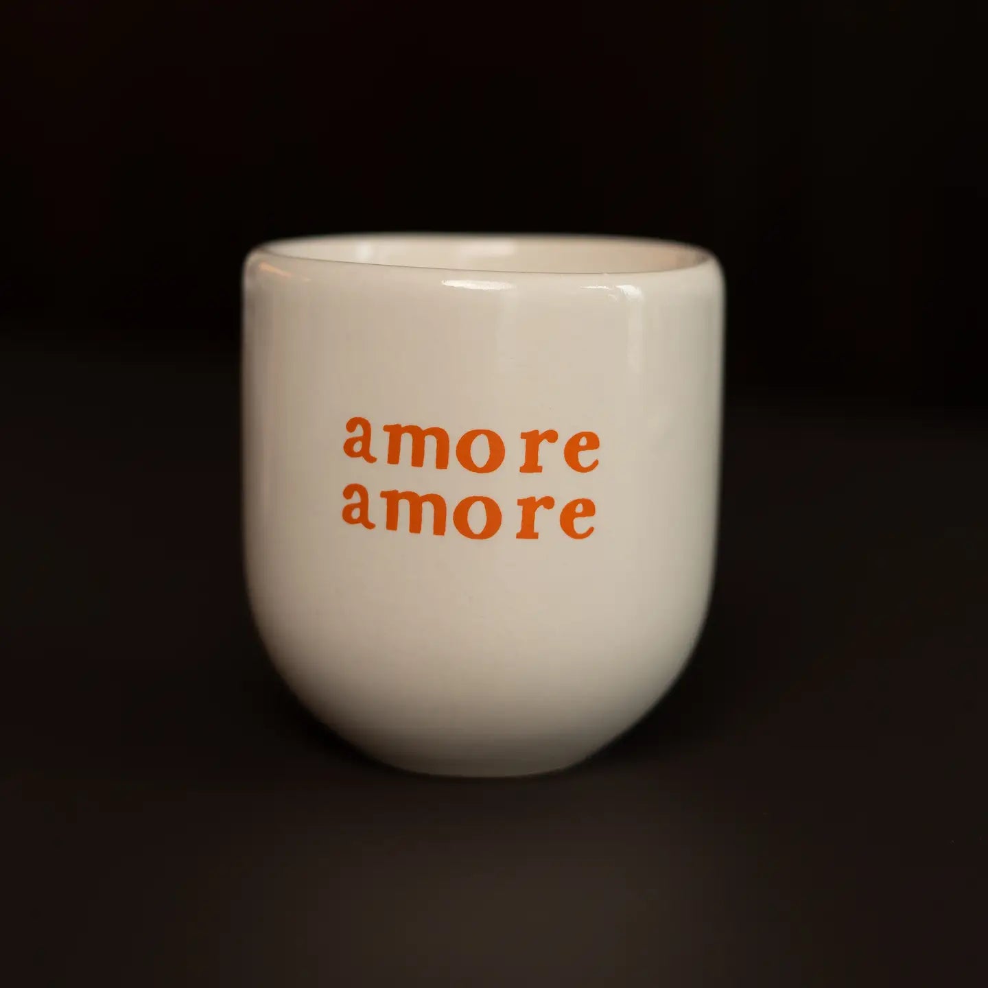 Tasse - Amore Amore weiß