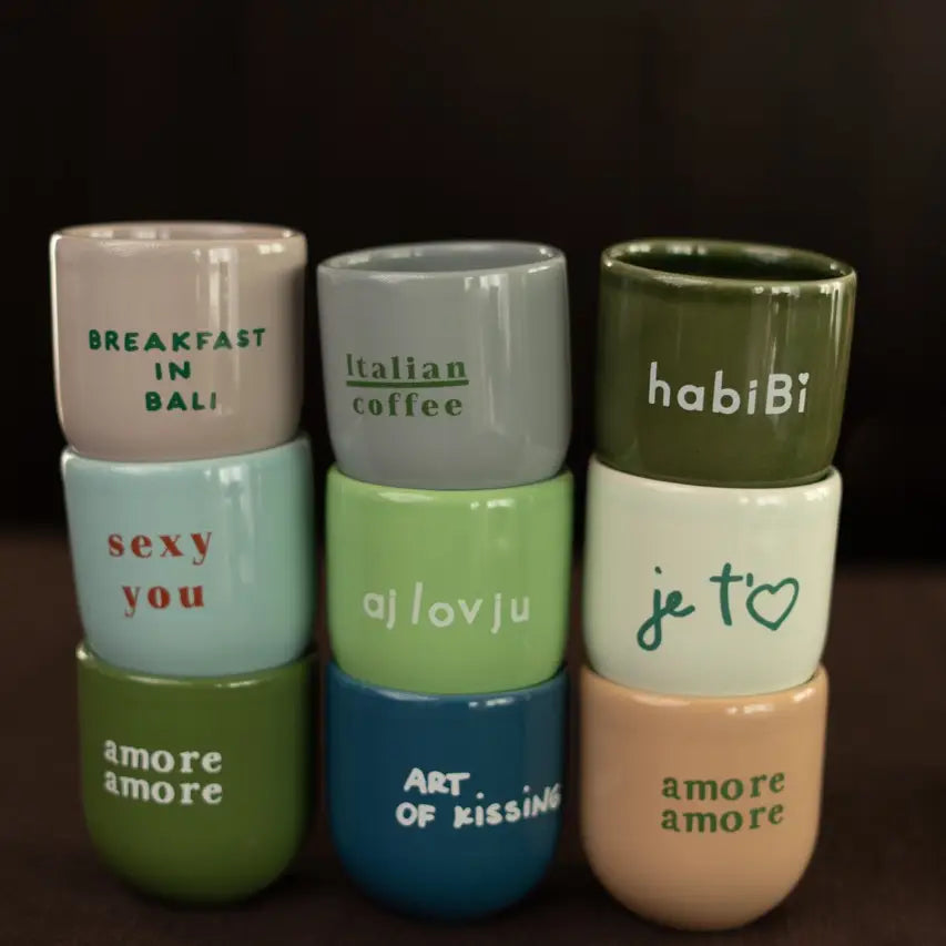 Tasse - Habibi dunkelgrün