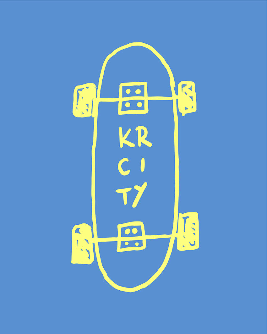 Fine Art Print Skateboard