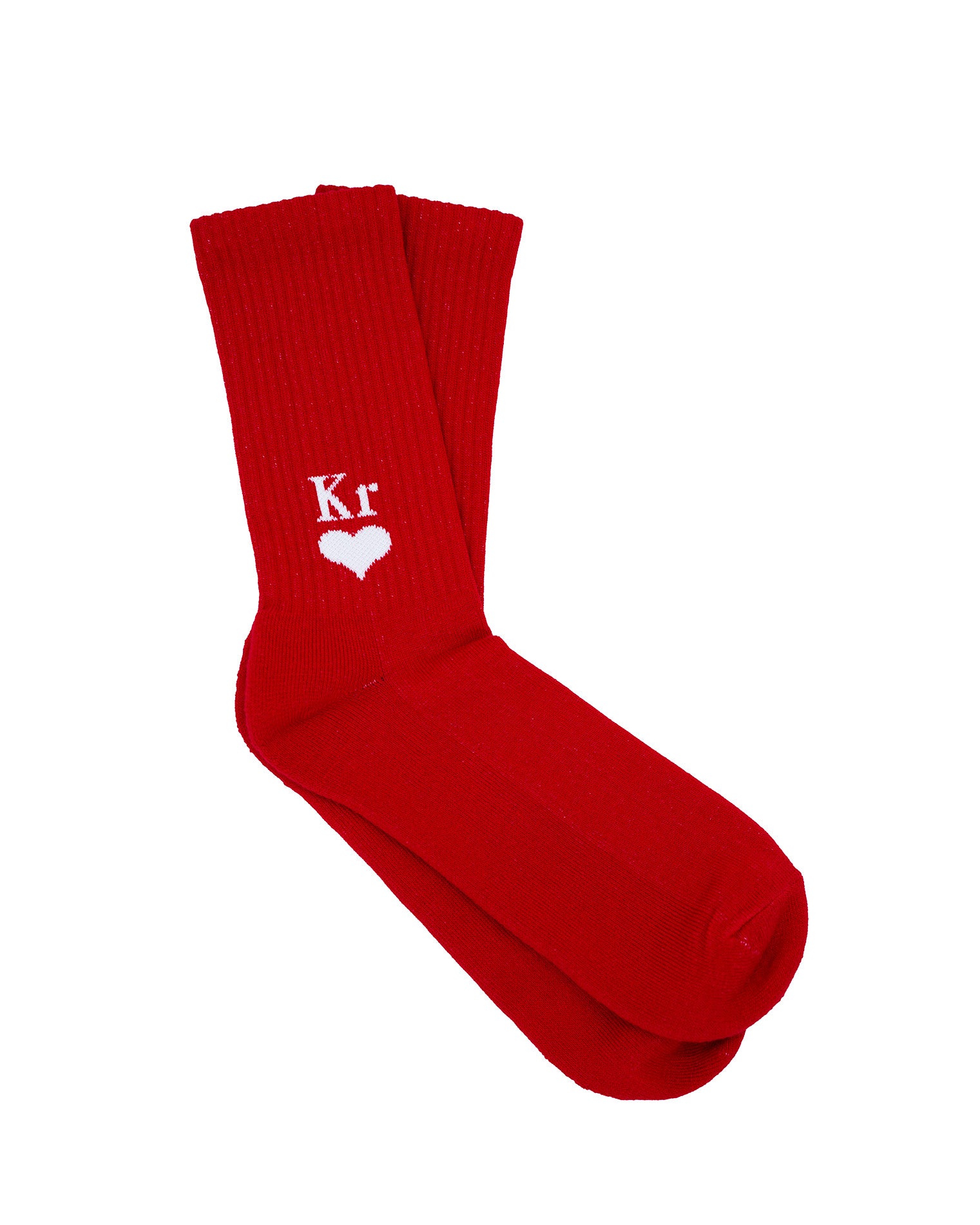 Socks Heart - Red