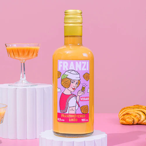 Franzbrötchen Likör 'Franzi' VEGAN - 0,5l