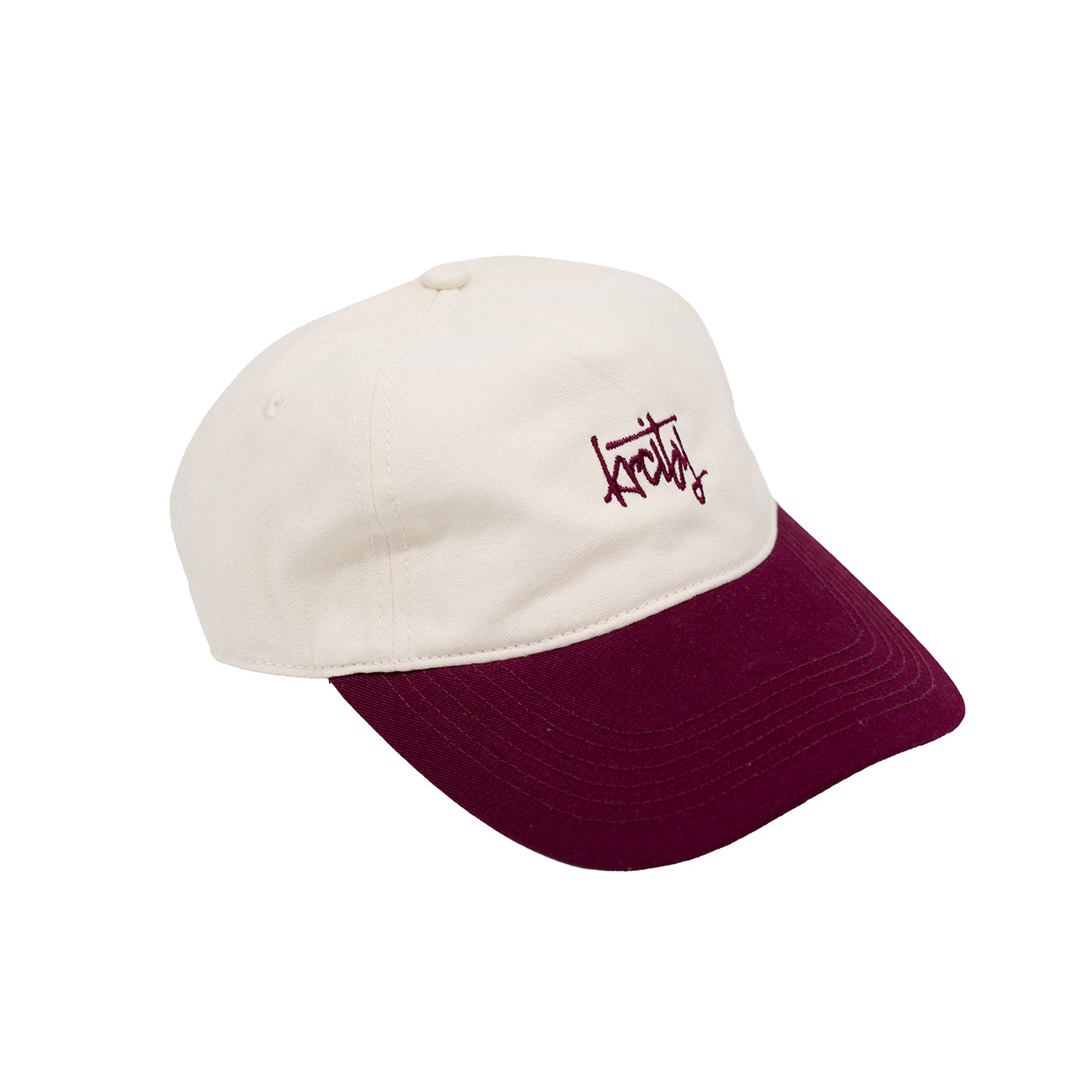 Vintage Cap - creme-rot