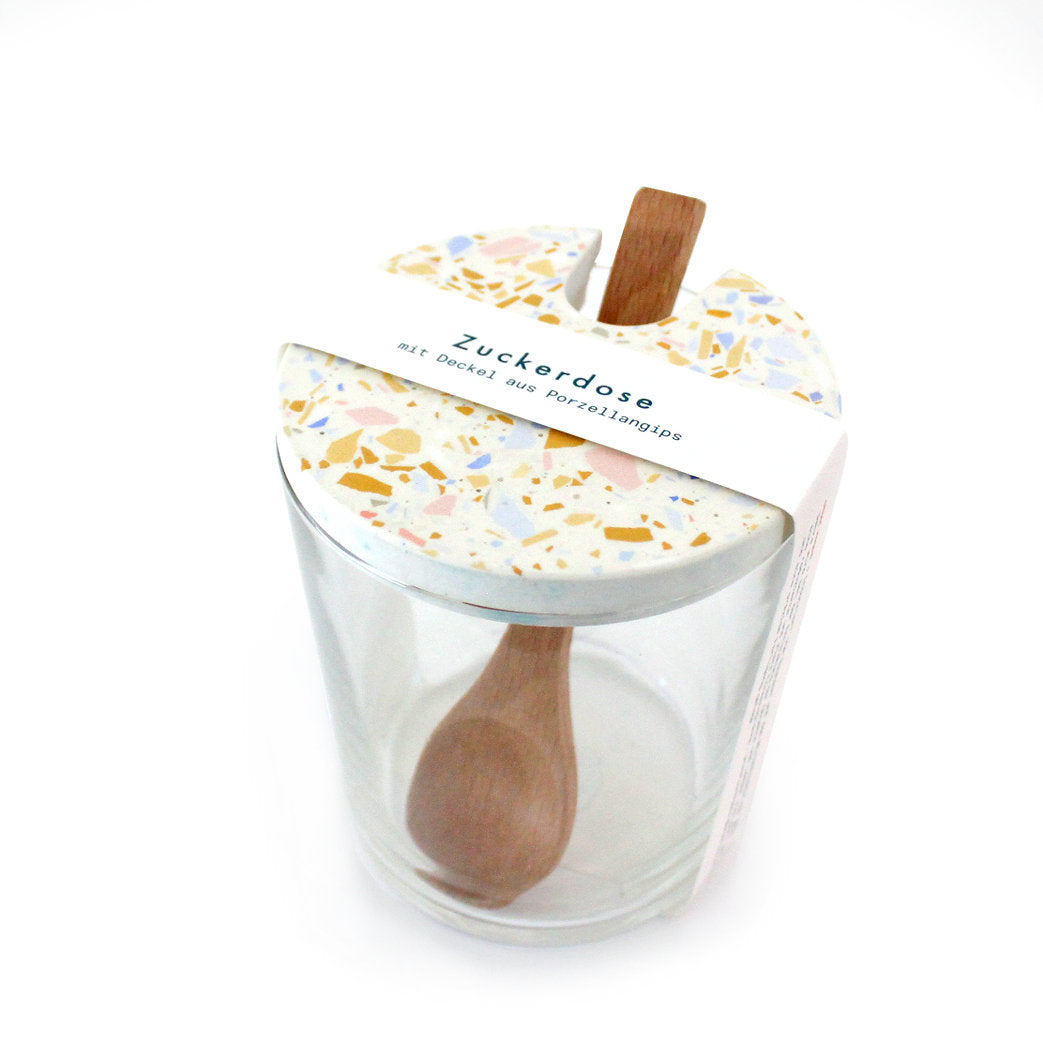 Zuckerdose – Creme-Ocker