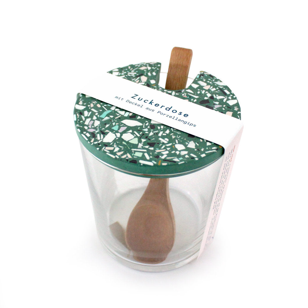 Zuckerdose – Grün