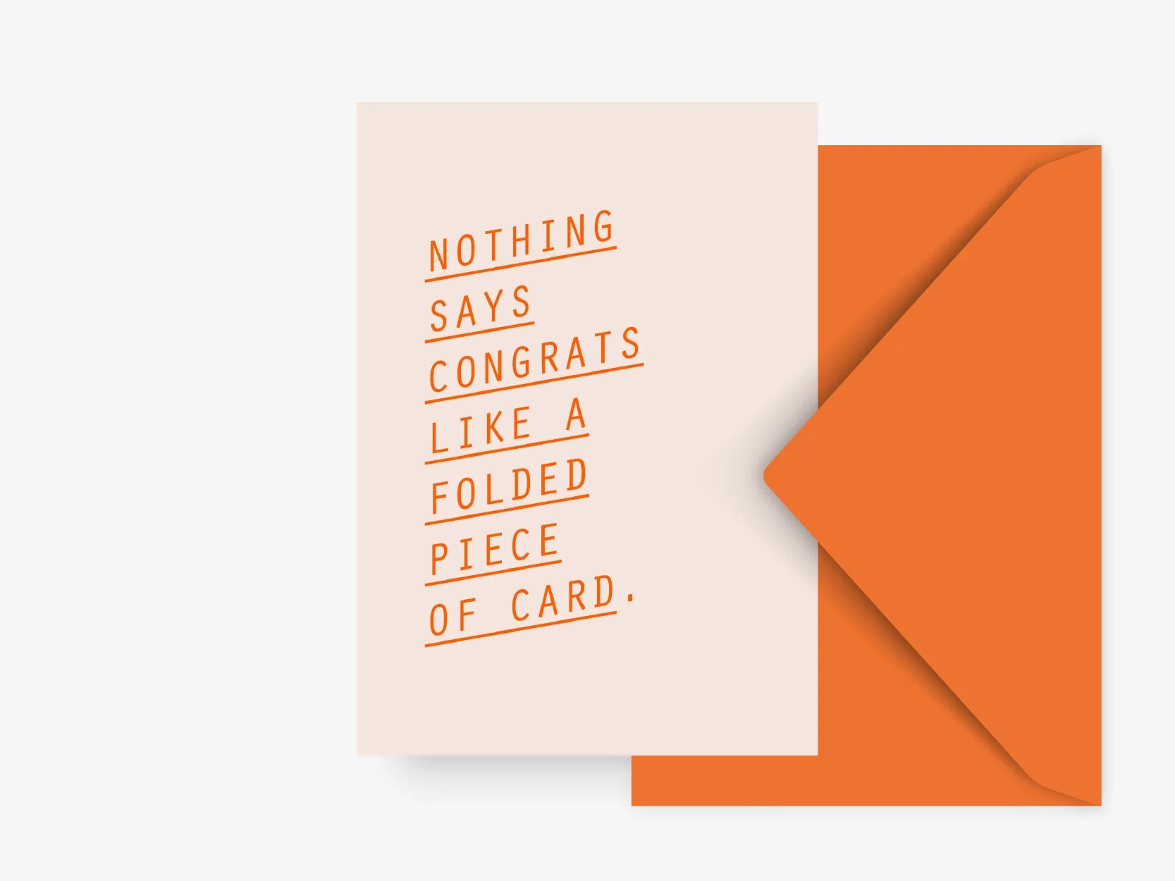 Grußkarte Folded Card No. 1