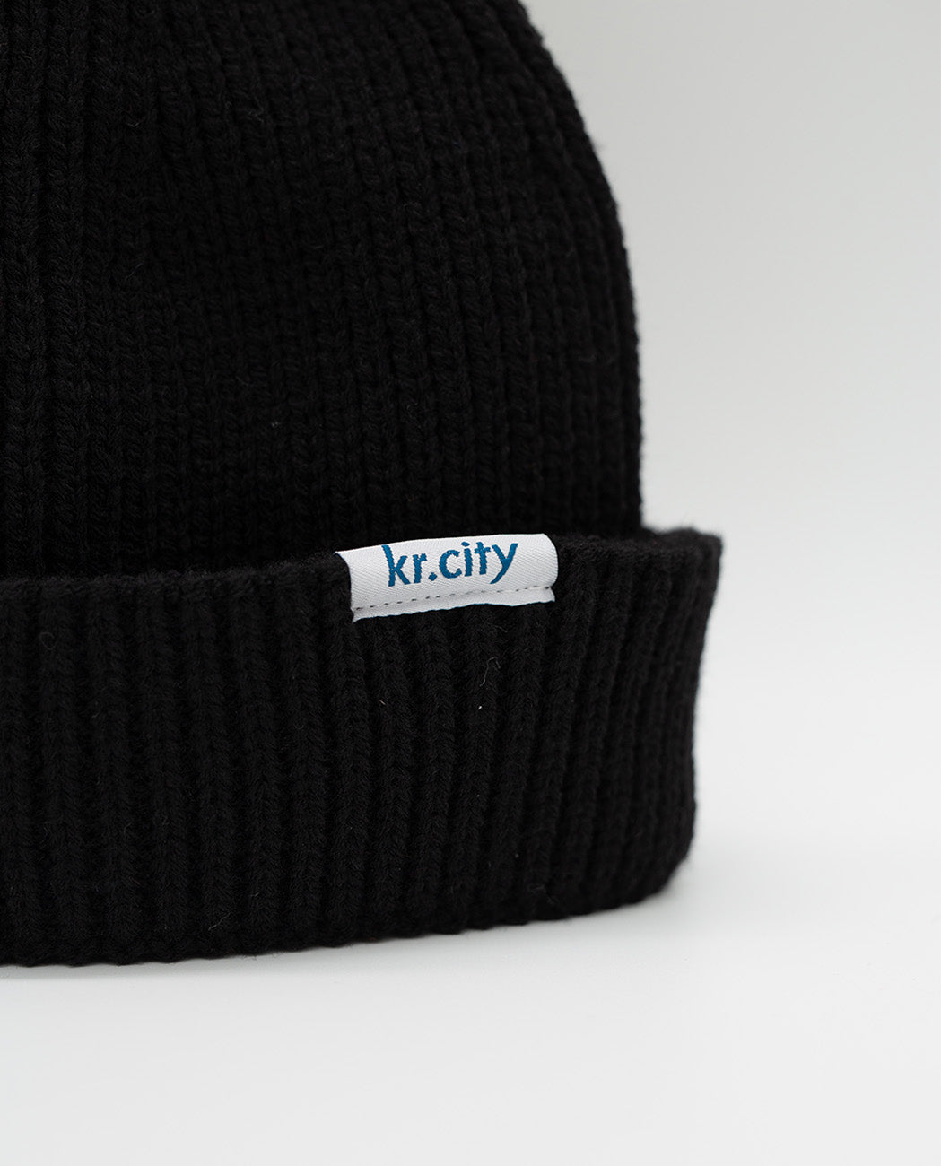 Fischer-Beanie - schwarz