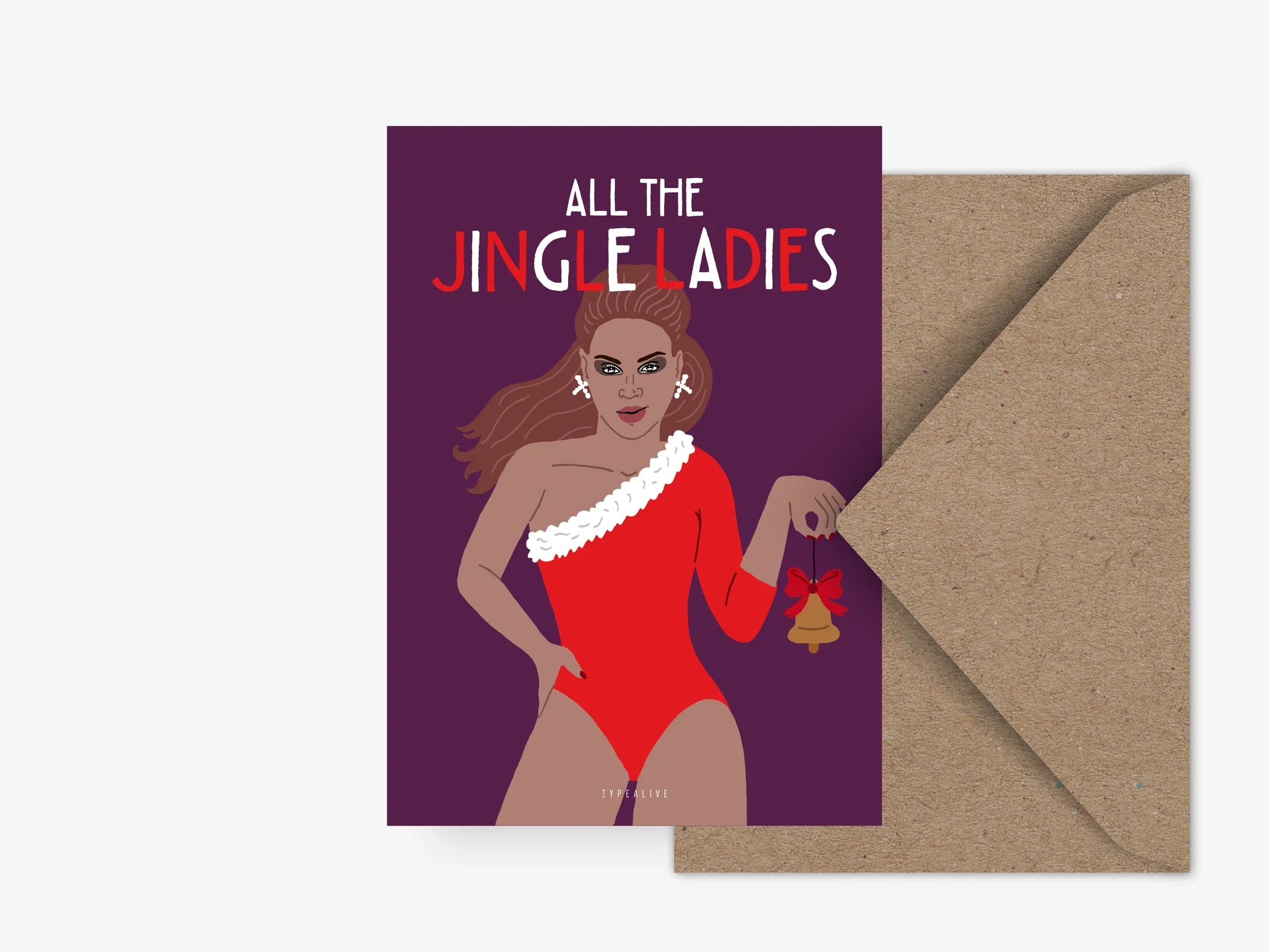 Postkarte Jingle Ladies